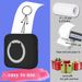 Mini imprimante de poche, imprimante thermique sans fil BT pour photos, reçus, notes, mémos, étiquettes, codes QR, imprimante cadeau portable sans encre pour téléphones iOS et Android_voghion.com
