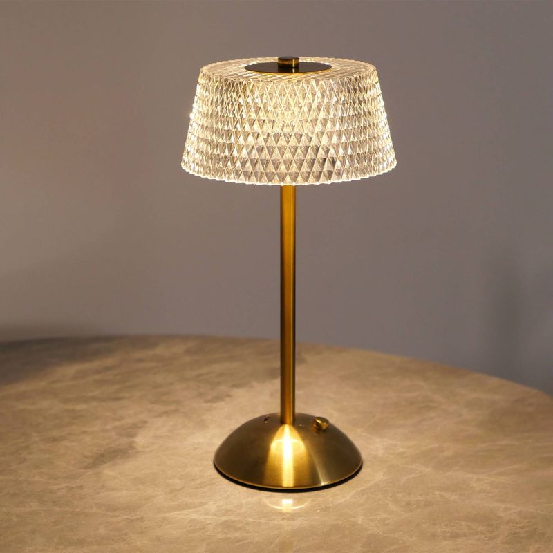 LED Cordless Table Lamp USB Rechargeable Night Light Touch Dimming Desk Lamp Coffee/Bar/Hotel/Bedroom Decor Atmosphere Light_voghion.com