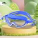 Children's HD Large Frame Waterproof Anti-Fog Transparent Comfortable Non-Tightening Boys And Girls Youth Swim Goggles_voghion.com