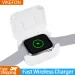 VIKEFON Magnetisches Smart-Ladegerät Typ C für iPhone, Apple Watch 8, 7, 6, 5, 4, 3, 2 – Notfall-Schnellladestation_voghion.com