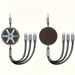 Cavo USB di ricarica rapida telescopico 3 in 1, adattatore multi-connettore universale con porte Lightning, Micro USB, Type-C, compatibile con ricarica rapida_voghion.com