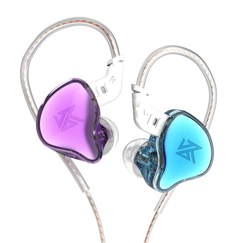 KZ Wired Earphone High Fidelity Line Control ABS Noise Reduction In-ear Headset For Phone_voghion.com