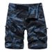 Herrenbekleidung Herren Cargo-Shorts Camouflage Baggy Plus Size Casual Herren Viertelhose_voghion.com