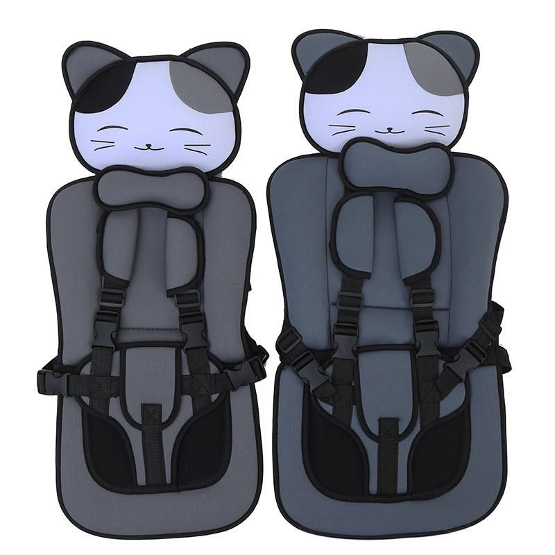 Mini Cat Non Motor Vehicle Electric Tricycle Seat Cushion Baby Stroller Trolley Thick Sponge Pad Straps_voghion.com