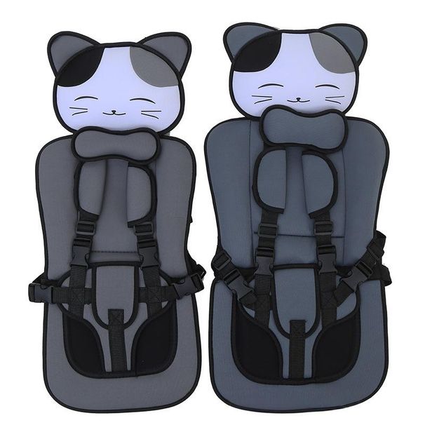 Mini Cat Non Motor Vehicle Electric Tricycle Seat Cushion Baby Stroller Trolley Thick Sponge Pad Straps_voghion.com