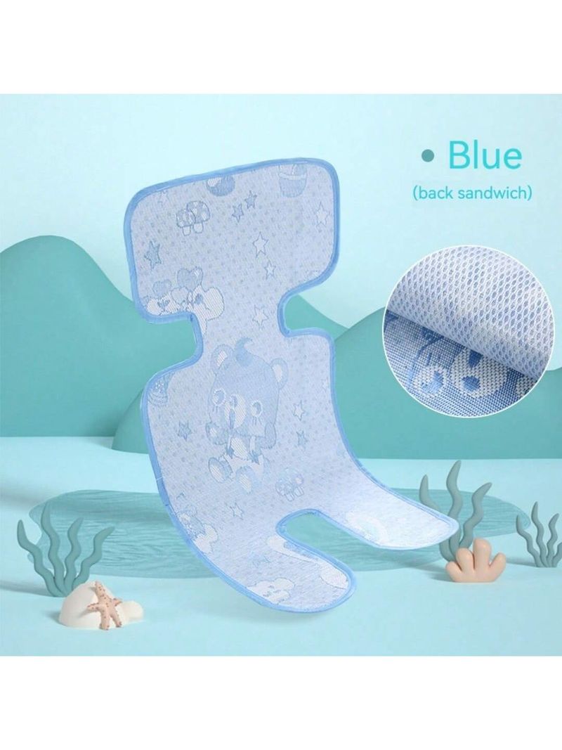 Baby Stroller Ice Silk Mat Universal Dining Chair Seat Mat Breathable Children's Umbrella Car Cooling Mat_voghion.com