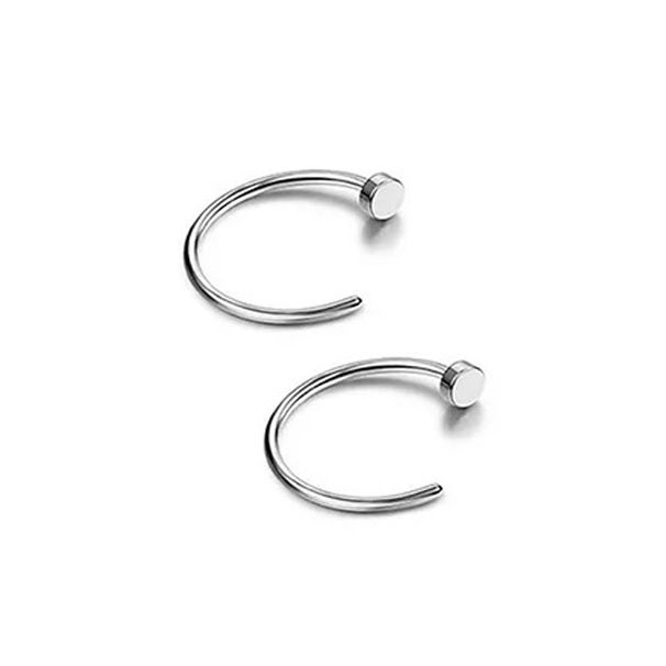 2/6 pezzi di anelli finti per il naso da donna, anelli per labbra in acciaio inossidabile 316L, anelli per labbro, piercing per narice, piercing per naso_voghion.com