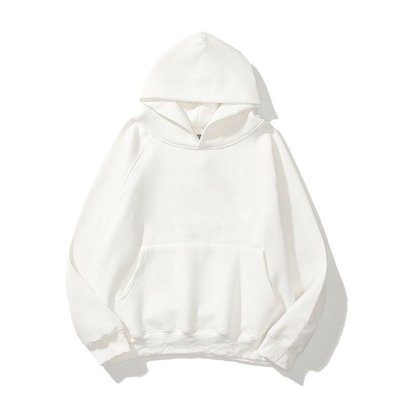 2024 Men's Women's Autumn/Winter Hoodies with Thick Velvet and Solid Color Light Plate Blank Hoodie_voghion.com