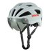 Bicycle Riding With Magnetic Goggles Mountain And Road Bikes, New Safety Helmet For Outdoor Cycling Gear_voghion.com