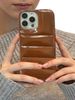 Unbeatable Quality Fancy Down Jacket Suitable Iphone16promax Mobile Shell For IPhone Soap Bread 15 Shiny 12 Fashion Wind 14pro Metal_voghion.com