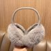 Warm-keeping Earmuff In Winter Solid Color Plush Earbag Anti-freezing Riding Earmuff For Students Ear Cover_voghion.com
