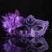 Halloween Lily Princess Mask Venice Party Masquerade Ball Show Holiday Celebration Half Face Mask_voghion.com