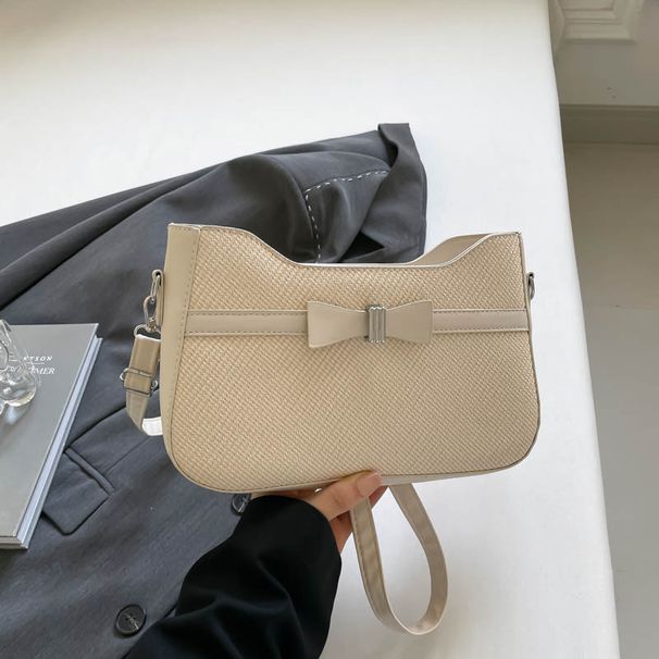 Koreanischen Stil Nische Casual Für Frauen 2025 Sommer Neue Strukturierte Handtasche Unterarm Modische Schulter Tasche_voghion.com