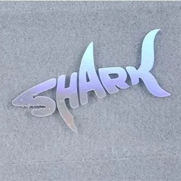 reflective shark car stickers SHARK personalized shark stickers car motorcycle shark_voghion.com