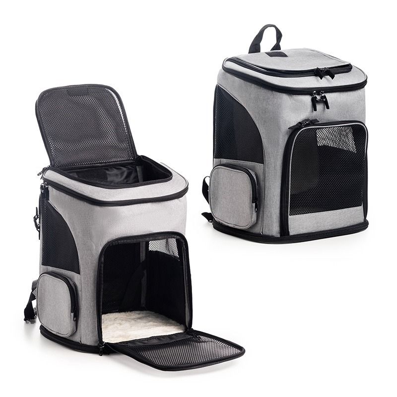 Neu Rucksack Haustier Tragbare Faltbare Atmungsaktive Mesh Hund Universal Große Kapazität_voghion.com
