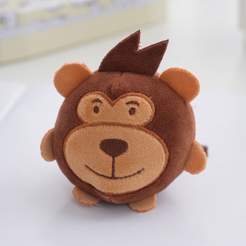 Head Plush Animal Adorable Accessory Cute Stuffed Lion Head For Student Bags_voghion.com