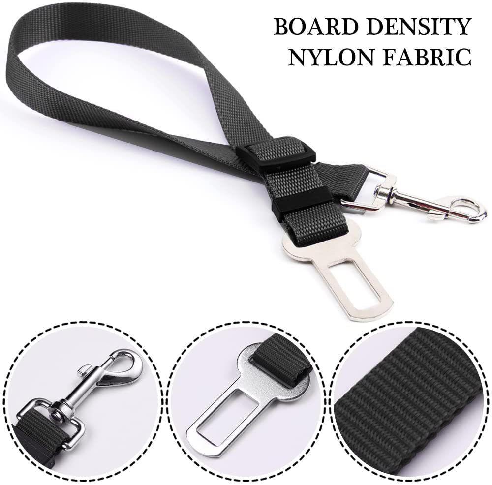 Belt Dog Retractable Strap Leash Multi-Functional Car Pet Safety Rope_voghion.com