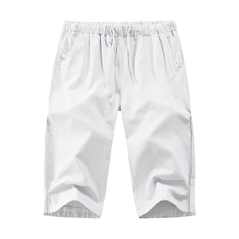 Sommer Lockere Volltonfarbe Für Herrensport Und Freizeit, Atmungsaktive Kurze Shorts_voghion.com