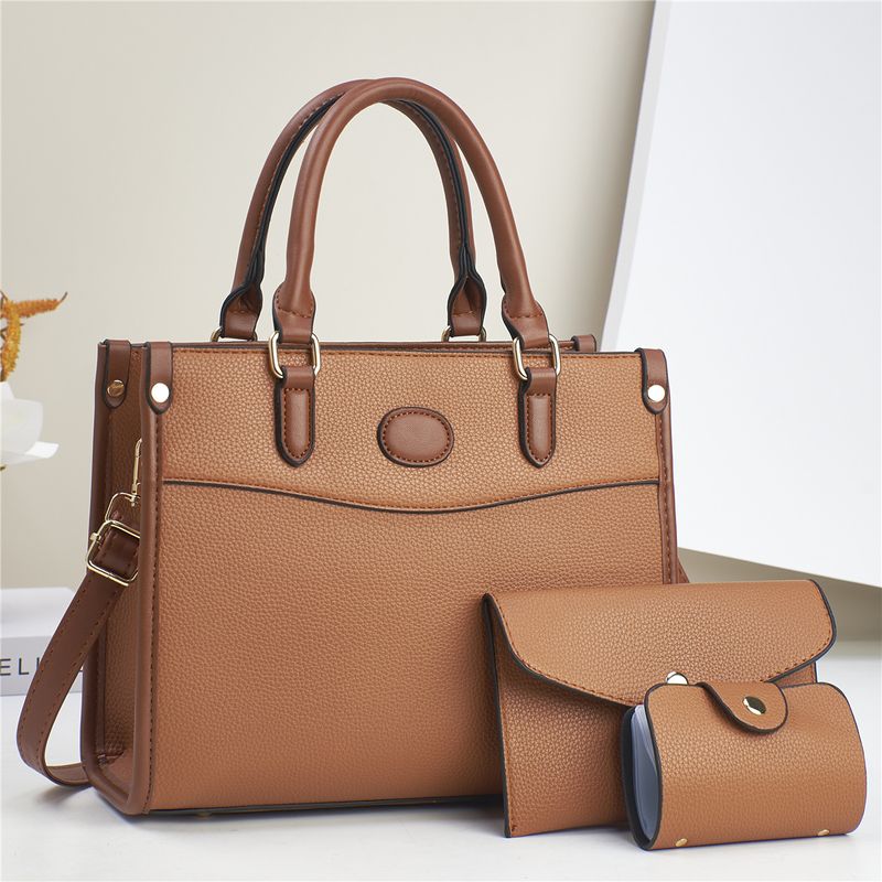 Damentaschen Dreiteilige Mutter-Kind-Tasche Taizhou Damentasche Modische Umhängetasche Vielseitige Handtasche Reise-High-End-Taschen_voghion.com