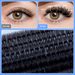 300 Cluster Single Cluster False Eyelashes Kit 80D 100D Dense D-Curl Segmented For Grafting_voghion.com
