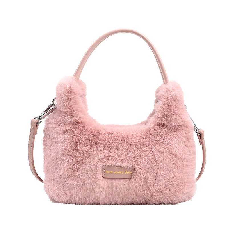 2024 New Trendy Versatile High end, Exquisite and Unique Cross body Fashion Plush Underarm Bag_voghion.com
