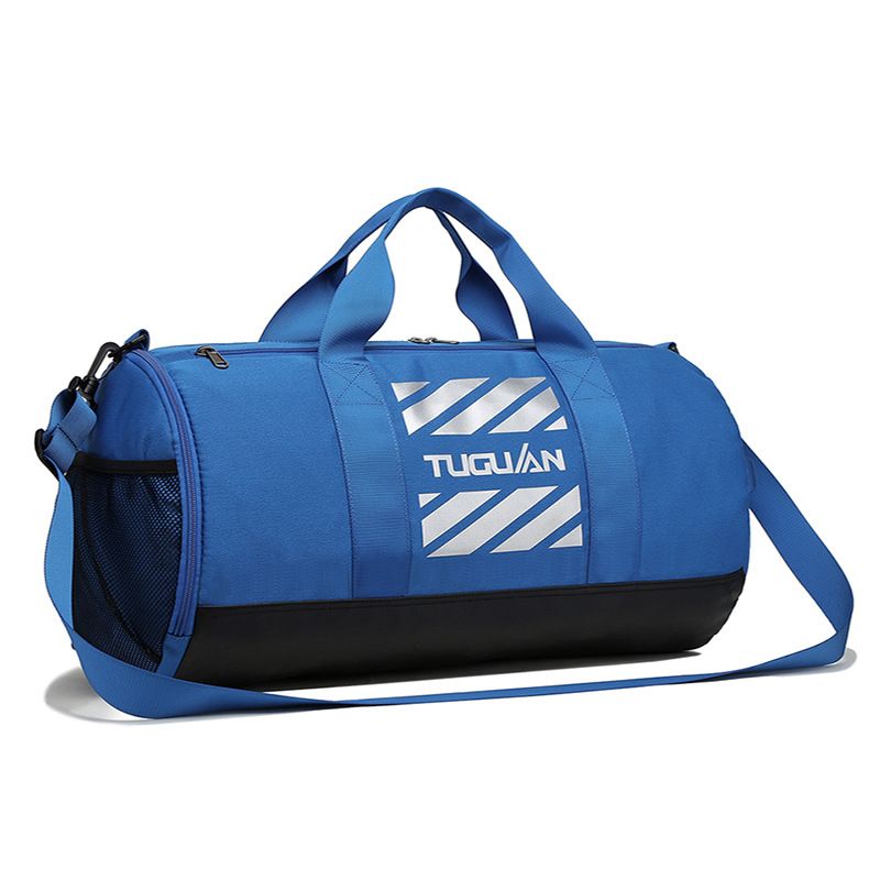 Bolsa de ginástica masculina e feminina, bolsa esportiva para treinamento, separação de seco e molhado, bolsa de viagem curta, grande capacidade_voghion.com