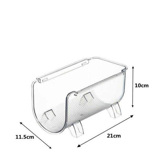 Caurspīdīgs ūdens pudeļu organizētājs, saliekams pudeļu uzglabāšanas turētājs virtuves vakuuma kolbu turētājam mājas skapja organizators_voghion.com