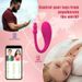 Vibrador feminino com controle remoto silencioso APP Egg_voghion.com