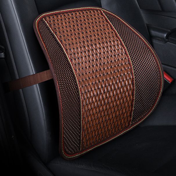 Summer waist rattan car seat pillow wholesale European classical style breathable constant temperature waist supply_voghion.com