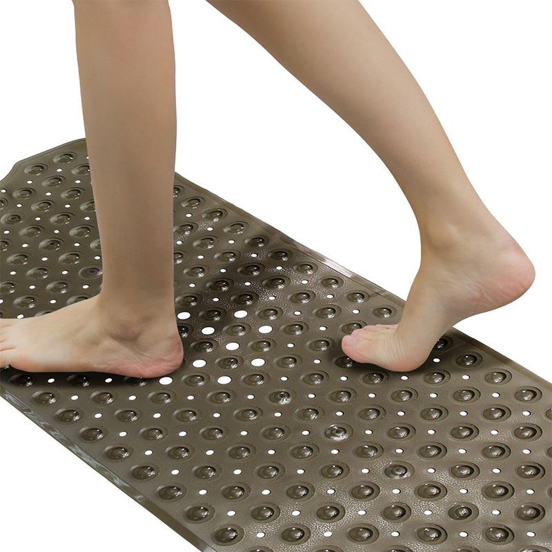 PVC Bathroom Anti Slip Mat With Suction Cup Toilet Toilet Anti Slip Foot Mat Bath Anti Fall Bathtub Mat_voghion.com