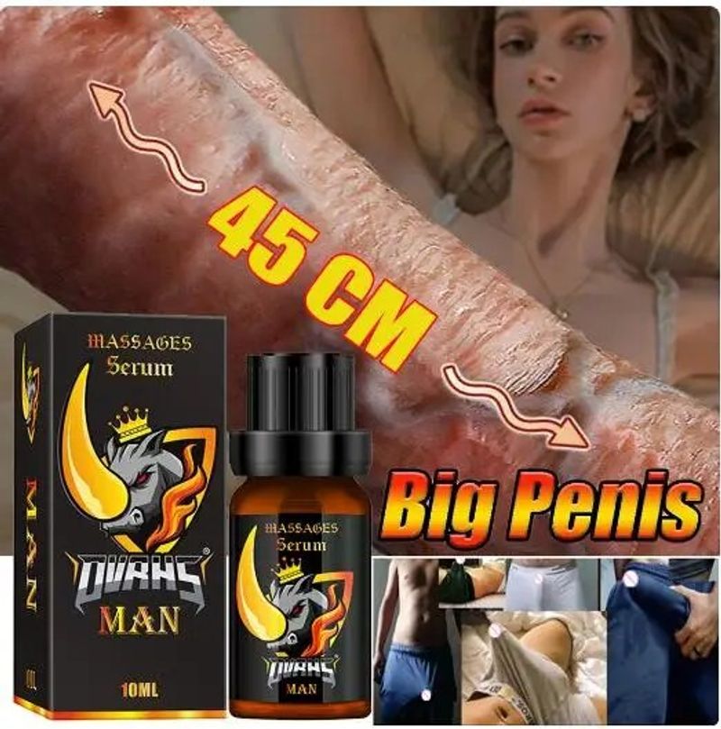 Permanent Thickening Growth Massage Oil Big Dick Enhanced Erection Ejaculation Delay For Men Enlargement_voghion.com