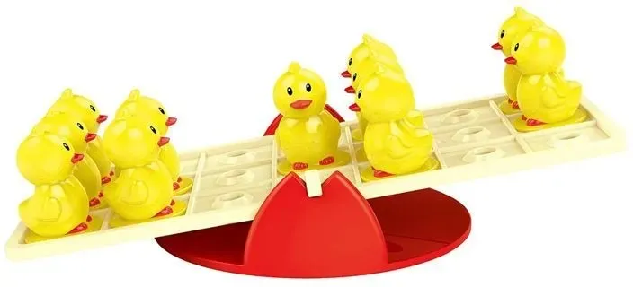 Competitive Children's Chess Board Balance Duck Seesaw Toy Parent-child Interaction Board Game Kids Early Education Toys_voghion.com