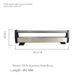 3rd Gen 50cm Stainless Steel Top-Mount Pants Hanger - Extendable Pull-Out Rail System For Wardrobe Organization_voghion.com