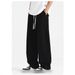 Spring And Autumn Thin Loose Straight Pants 2025 New American Machete Pants Banana Wide Leg Sweatpants Men's Casual Pants_voghion.com
