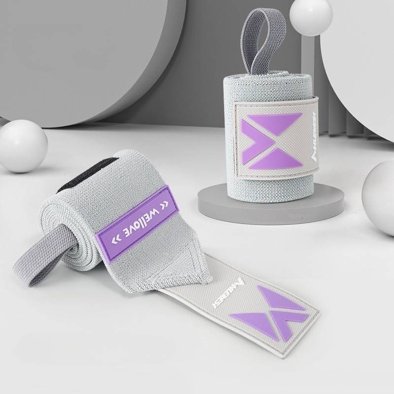 Pro-Grade Weightlifting Wrist Wraps – Heavy-Duty Compression Support For Powerlifting, CrossFit & Gym Training (3 Colors, Pair Pack)_voghion.com