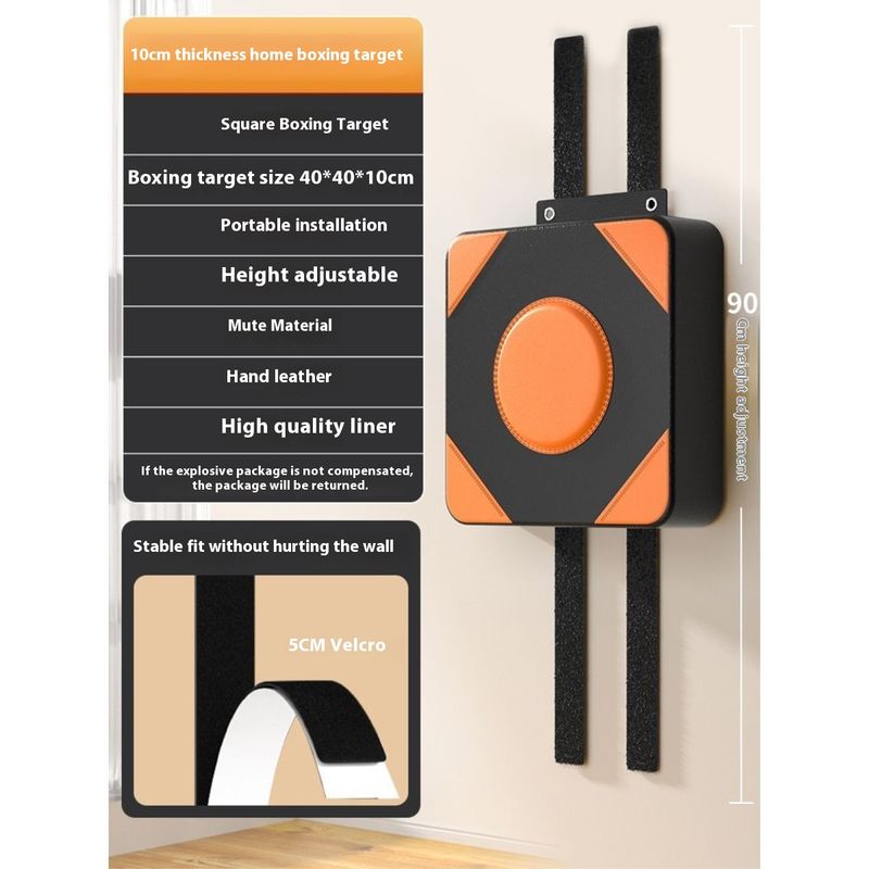 Boxing Home Thickened Punching Bag For Kids And Adults, Wall-Mounted Sandbag Training Equipment, Posture Correction_voghion.com