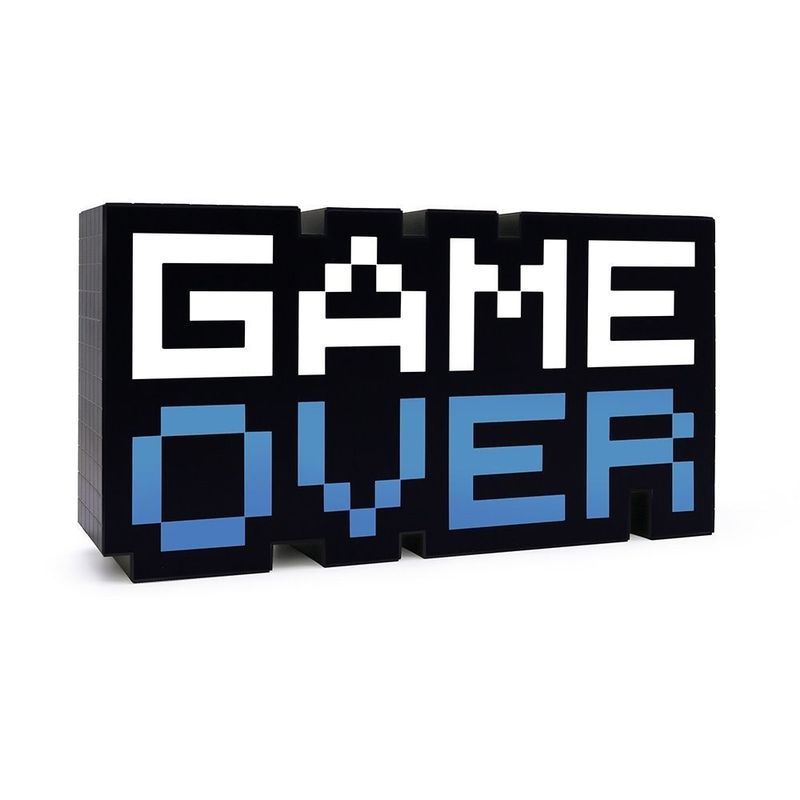 GAME OVER Music Rhythm Breathing Night Game Atmosphere Desktop Decorative Light LED Desk Lamp Gift_voghion.com
