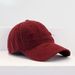 Cappello da baseball retrò con foro rotto, estivo, da strada, versatile, morbido, con linguetta d'anatra_voghion.com