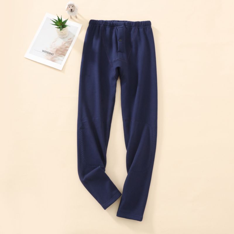 Men's Winter Thickening One-Piece Loose Long Johns_voghion.com