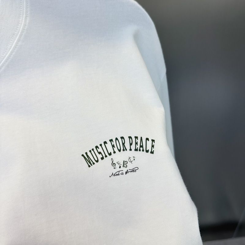 Men's Clothing New Long Sleeve T shirt Loose Letter Printed Round Neck Pullover Trendy Bottoming Shirt _voghion.com