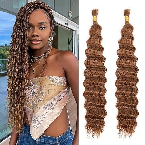 Extensions de cheveux ondulés au crochet – Synthétiques, pour hommes et femmes, faciles à coiffer_voghion.com