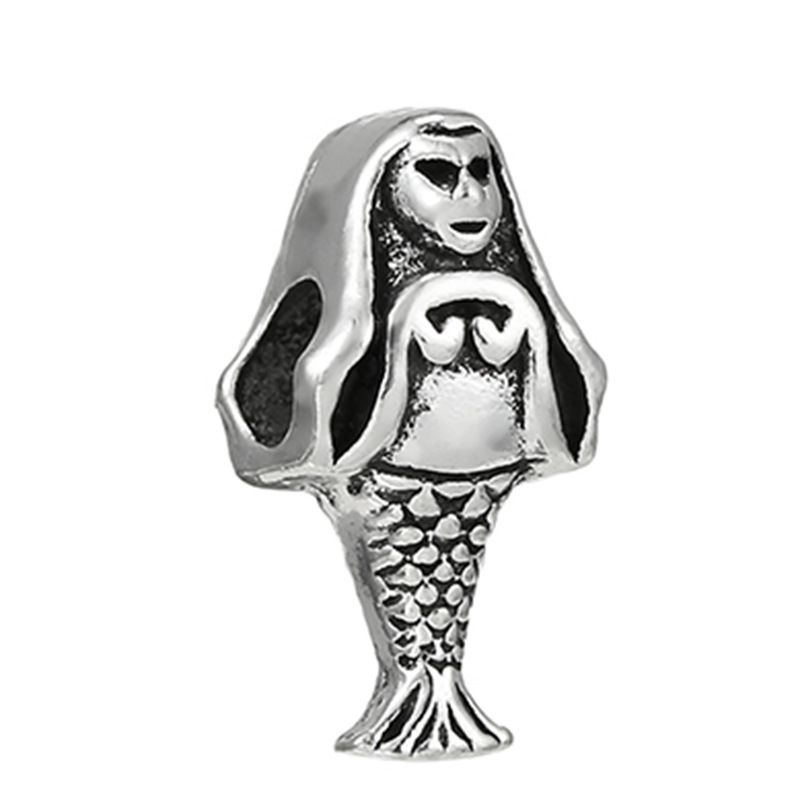 Klassisches Sommer-Perlenarmband mit Seestern-Muschel-Schildkröte-Anhänger zum Selbermachen, Luxusschmuck_voghion.com