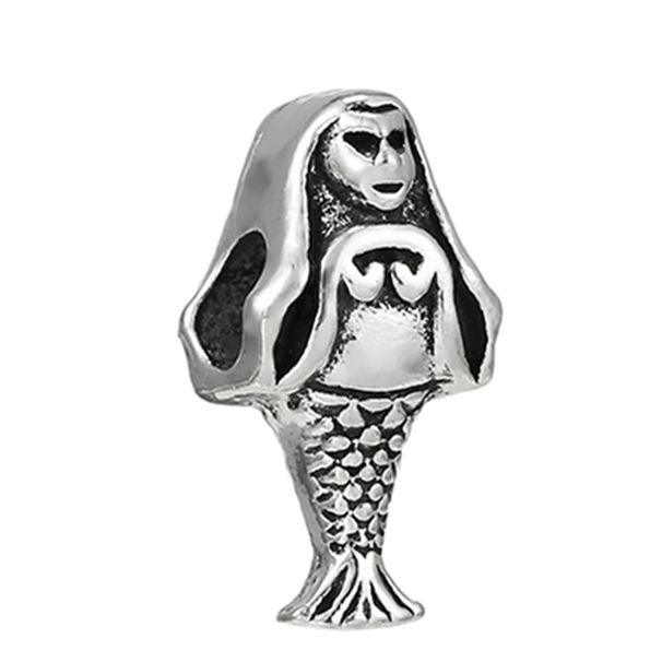 Klassisches Sommer-Perlenarmband mit Seestern-Muschel-Schildkröte-Anhänger zum Selbermachen, Luxusschmuck_voghion.com