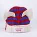 Designer Orecchie di gatto Cappello da diavolo Moda uomo e donna Cappello lavorato a maglia caldo autunno inverno a righe di nicchia a contrasto_voghion.com