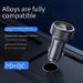 Car Chargers Super Fast Charging Head, 66W Car Charger, Digital Display, Alloy Cigarette Lighter, Flash Charging_voghion.com