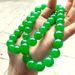 Ketten Chinesische Natürliche Grüne Jade Runde Perlen Halskette Handgeschnitzte Jadeit Mode Charme Schmuck Zubehör Amulett Für_voghion.com