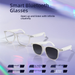 GS03 Smart-Sonnenbrille mit Bluetooth, polarisierendem UV-Schutz, Blaulichtfilter und austauschbaren Gläsern für Musik und Anrufe_voghion.com
