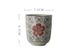 Japanese Style Underglaze Hand-Painted Ceramic Tea Cup - 250ml Traditional Floral Design, Microwave Safe_voghion.com