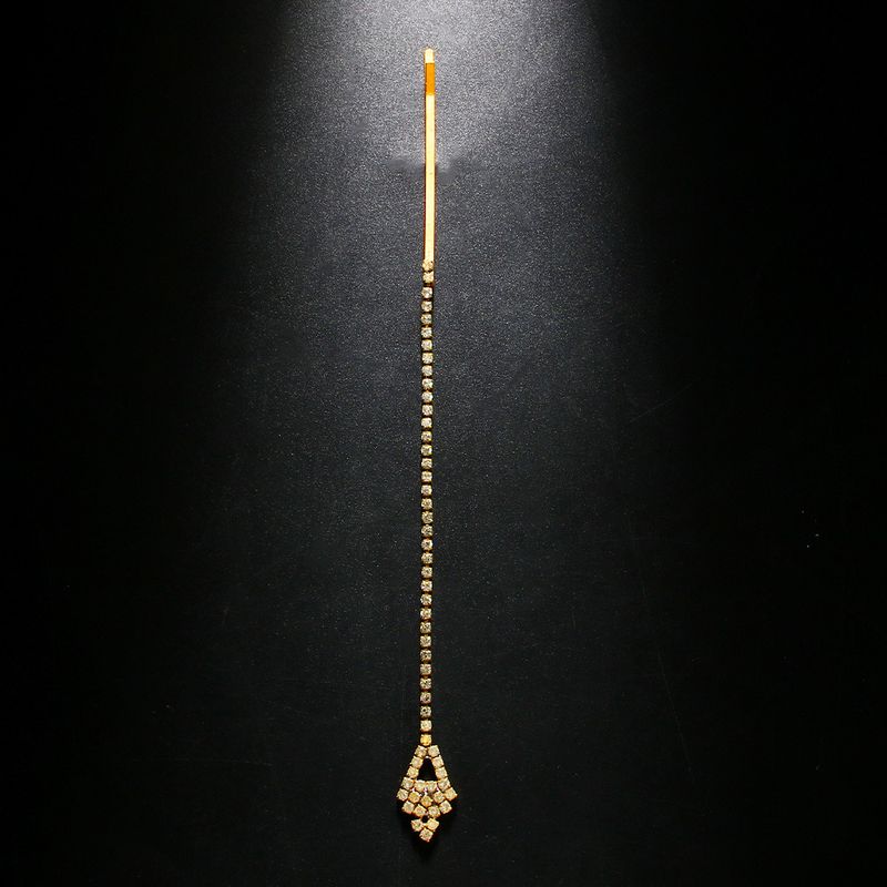 Style Eyebrow Pendant Hair Accessories Exotic Princess Wind Forehead Chain Hairpin Women's Headgear Hair Chain_voghion.com