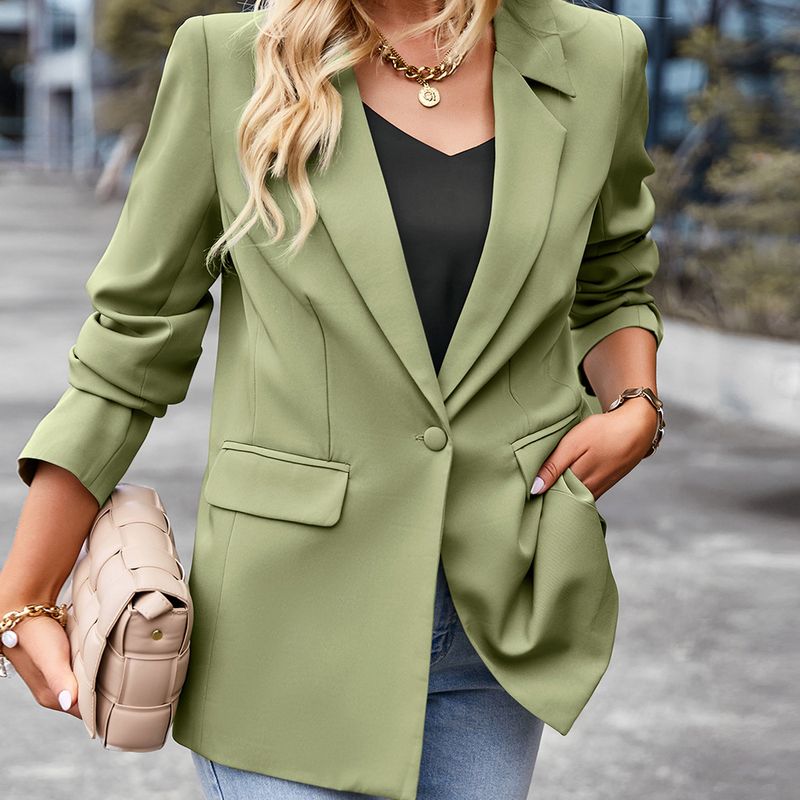Petit costume décontracté pour femmes, manteau formel professionnel polyvalent_voghion.com